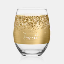 Glittrande Guld Glam Namn