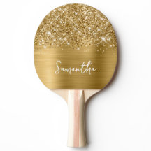 Glittrande Guld Glam Namn