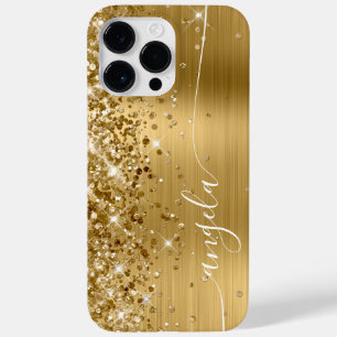 Glittrande Guld Glam Signatur