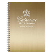 Glittrande Krona Metallic Guld