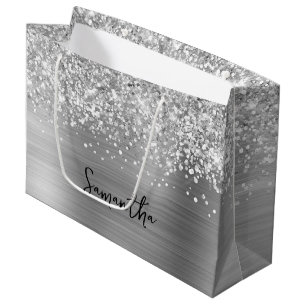 Glittrande Silver Glam Namn