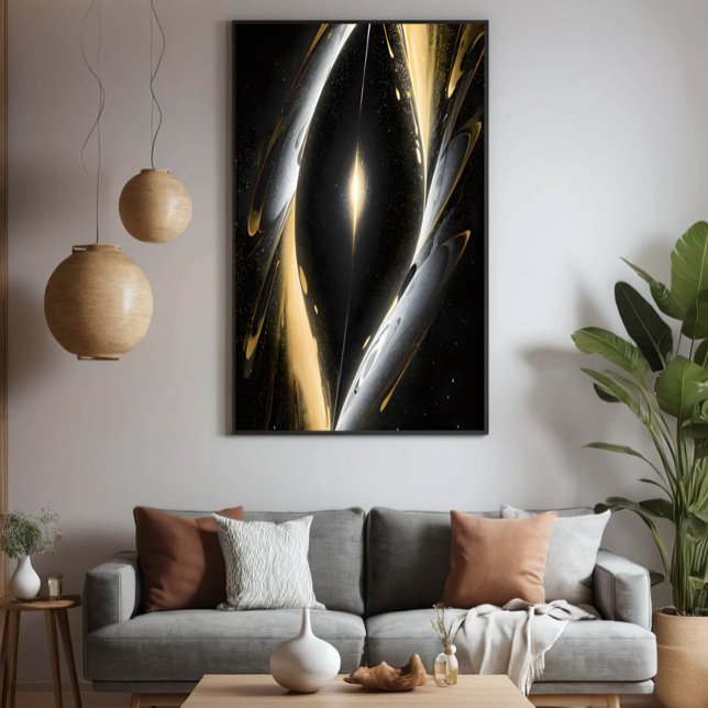 Glittrande universum poster (Skapare uppladdad)