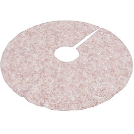 Glittrig Rosa Glitter Jul Julgransmatta Borstad Polyester