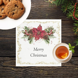 Glittriga julservetter pappersservett