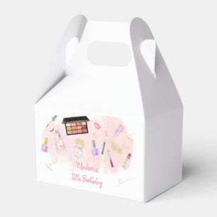 Glitz & Glam Rosa Guld Spa Birthday Presentaskar