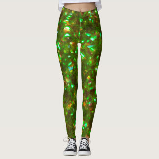 Glitz glitter-gröntens lagförslag som gjordes just leggings