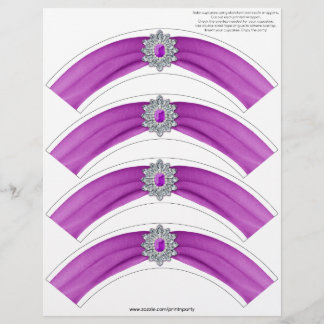 Glitz och Glam Cupcoa Wrap - Cerise