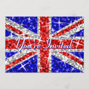 Glitz UK"Du är inbjuden" Inbjudningar
