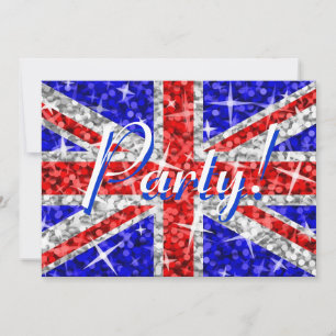 Glitz UK "Party!" inbjudan