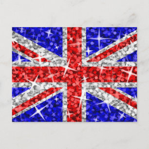 Glitz UK-vykort Vykort