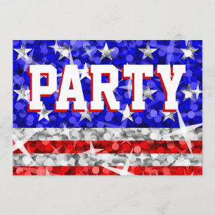 Glitz USA:s inbjudan "Party"