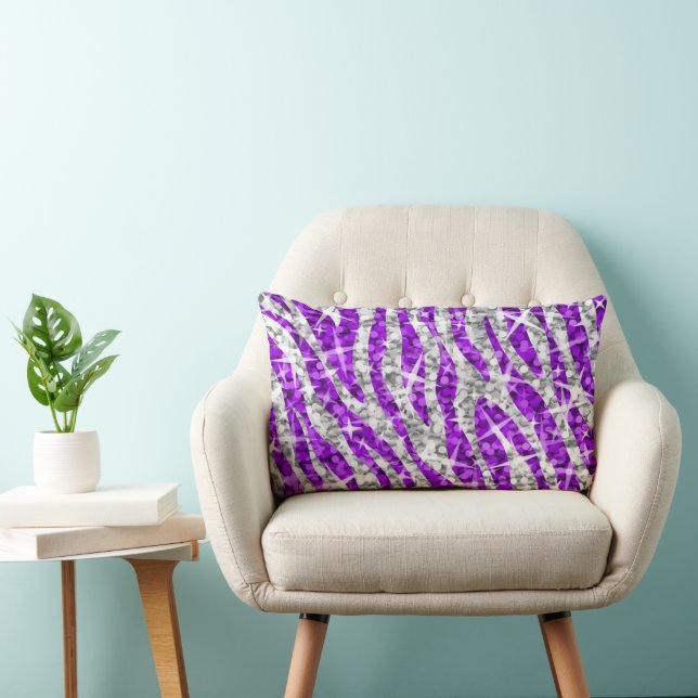 Glitz Zebra dekorativ kudde (Stol)