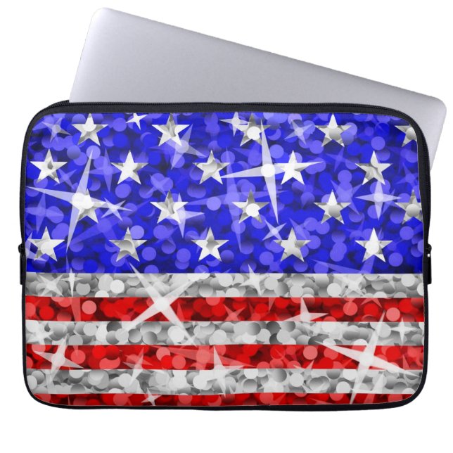 GlitzUSA laptop sleeve 13 flytta sig mycket (Framsidan)