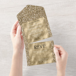 Glitzy Antique Guld Glitter