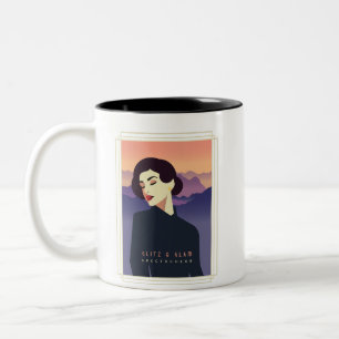 Glitzy & Glam Art Deco Paris Mugg