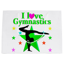 GLITZY GRÖNT I KÄRLEK GYMNASTICS DESIGN