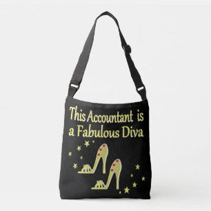 GLITZY GULD ACCOUNTANT DIVA DESIGN AXELVÄSKA