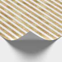 Glitzy Guld White Glam Glitter Gnistra Rand