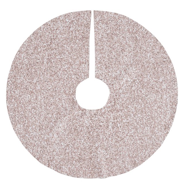 Glitzy  Rosa Glitter        Julgransmatta Borstad Polyester (Framsidan)