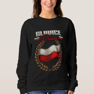 Gliwice Polen Resa Polsk Flagga Polska T Shirt