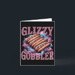 Glizzy Gobbler Hotdogs Roligt Meme Mat Män Kvinnor Kort<br><div class="desc">Glizzy Gobbler Hotdogs Roligt Meme Mat Män Kvinnor Pojkar Kids</div>