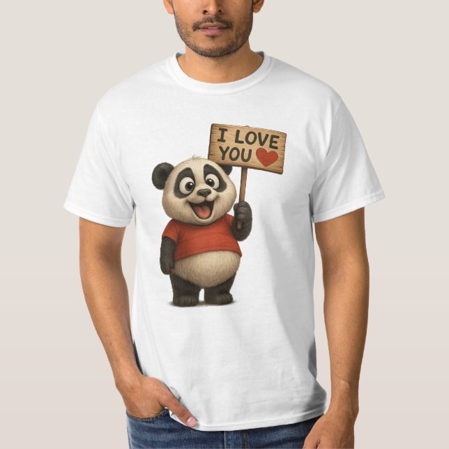 Glizzy, Panda & Polar Bear Gang T-Shirt. T Shirt (Framsida)