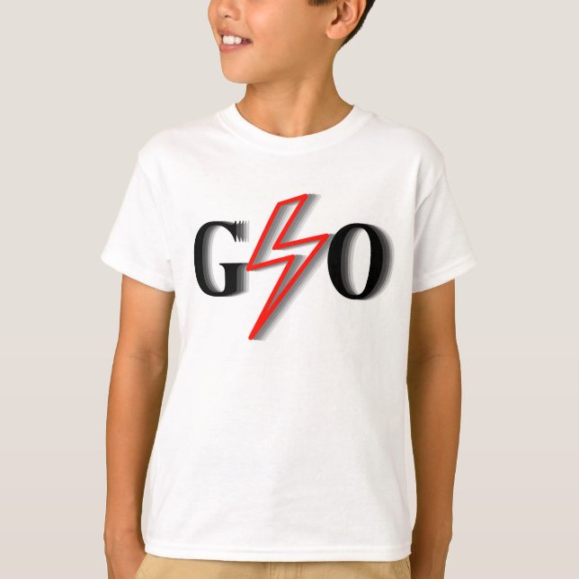 GLO-skjorta T Shirt (Framsida)