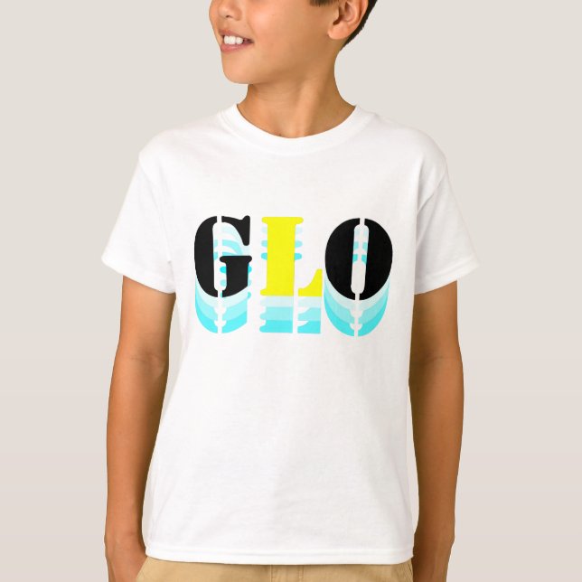 GLO-stigande T Shirt (Framsida)