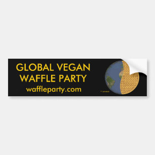 Global bildekal 1 för Vegandillandeparty