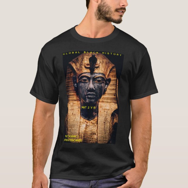 GLOBAL BLACK HISTORY T-Shirt (Framsida)