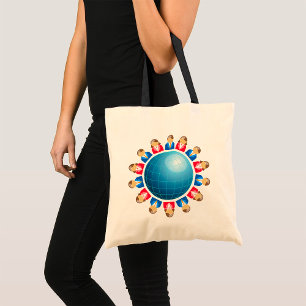 Global Business Manar and Women Toit Bag Tygkasse