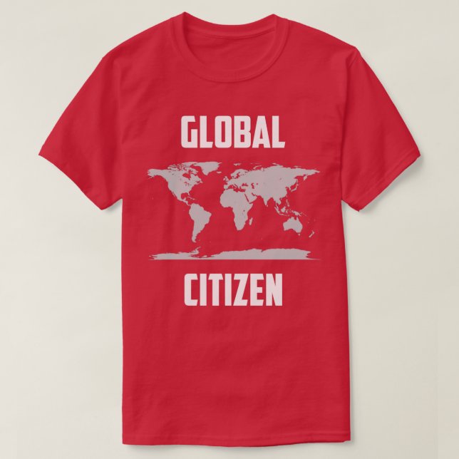 Global Citizen Bling for Expons T Shirt (Design framsida)
