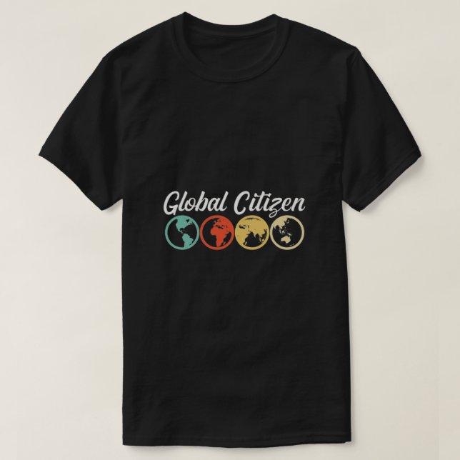 Global Citizen T Shirt (Design framsida)