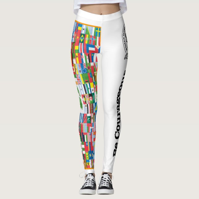 Global damasker för WRWR Leggings (Framsida)