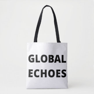 Global Echoes Tote Bag Tygkasse