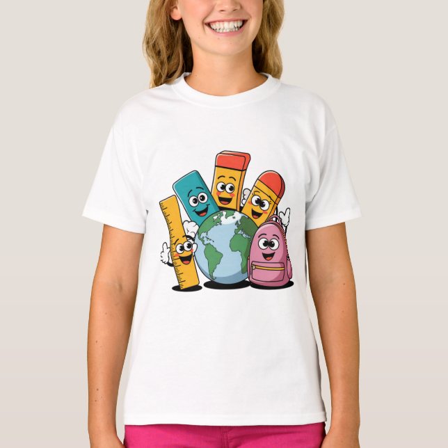 Global Education Äventyr T Shirt (Framsida)