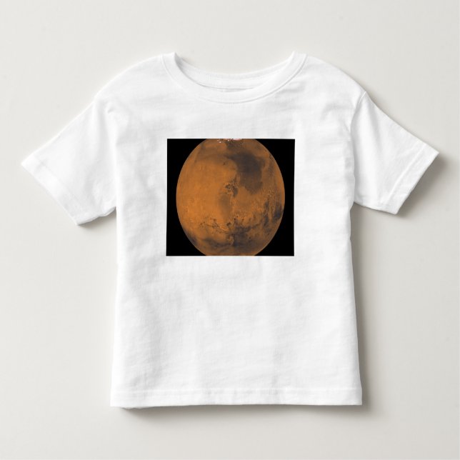 Global Färg View of Mars Tee (Framsida)