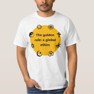 Global gyllene regel t shirt