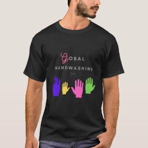 global handtvättdag t skjorta shirt