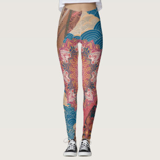 Global Harmony Cultural Fusion Leggings