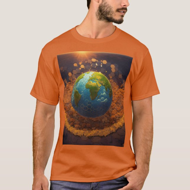 Global Harmony: Peace and Unity T-Shirt (Framsida)
