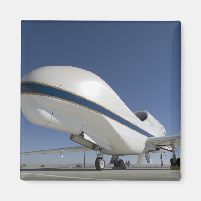 Global Hawk obemannat luftfartyg 2 Magnet (Framsidan)