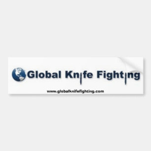 Global knivarstridighetbildekal bildekal
