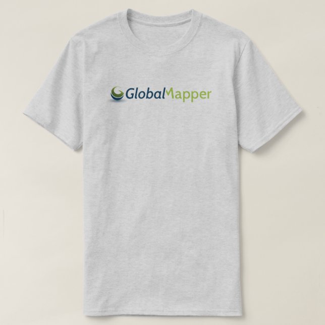 Global Mapper Tee Shirt (Design framsida)