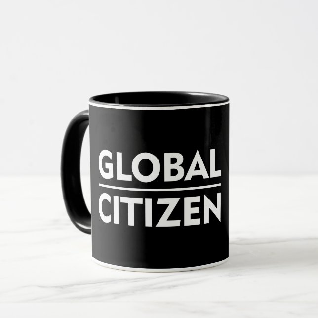 GLOBAL MEDBORGARE MUGG (Framsida vänster)