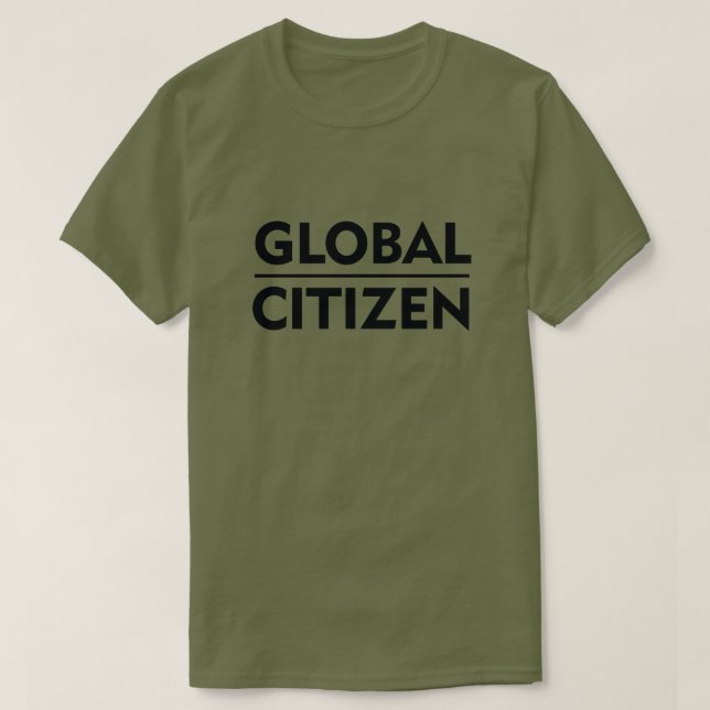 GLOBAL MEDBORGARE T SHIRT (Design framsida)