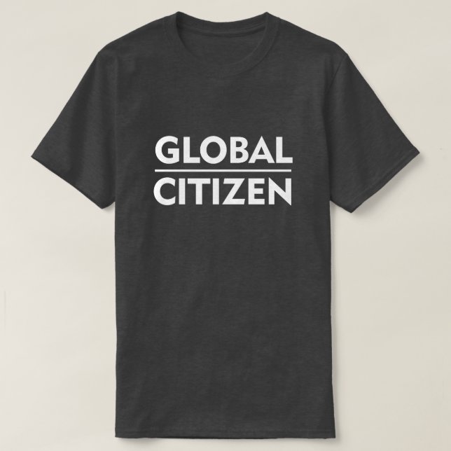 GLOBAL MEDBORGARE T SHIRT (Design framsida)