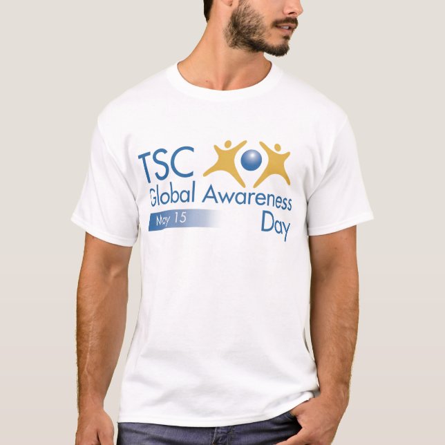 Global medvetenhetdag för TSC Tee Shirt (Framsida)