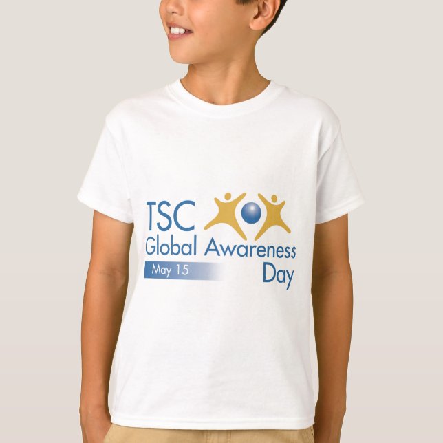 Global medvetenhetdag för TSC Tee Shirt (Framsida)