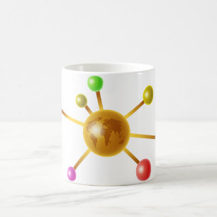Global molekyl kaffemugg